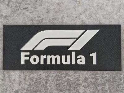Formula 1 sign