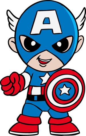 HueForge Captain American