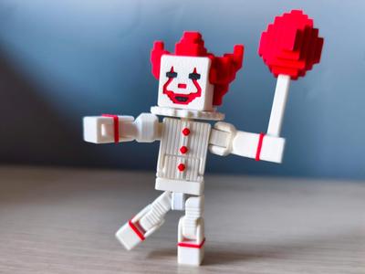 Pennywise - Minecraft Style IT Character