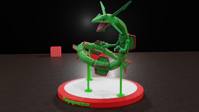 Rayquaza - Accurate Pokémon Model