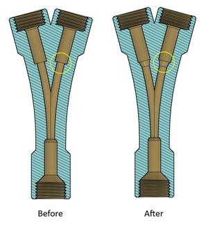 Improved Y-Splitter for the Bambu X1 Carbon AMS