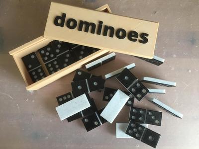 dominoes with box