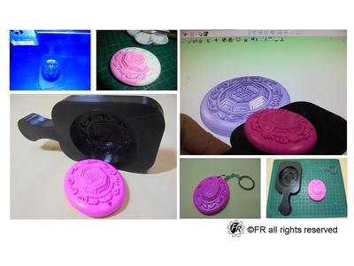 Turtle-shaped rice cake + mold/紅龜粿+模具