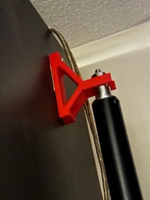 Storage hanger for flash light stand tripod