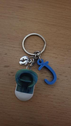 Schlüsselanhänger/Key Holder "J"