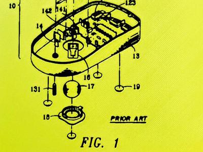 Mouse Patent Hueforge