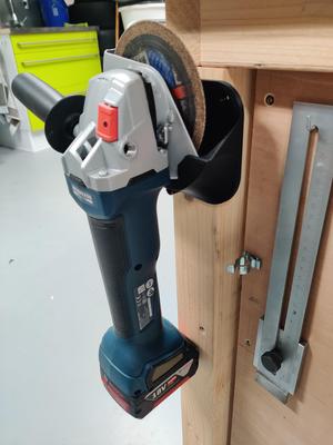 Angle grinder holder