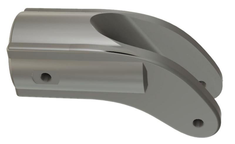 Hinge for garden chair
