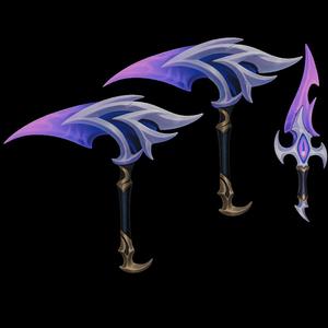League Of Legends Coven Akali Weapons Cosplay