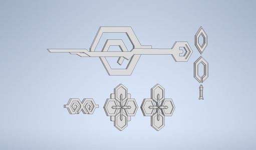 Genshin Impact - Guizhong Accessories