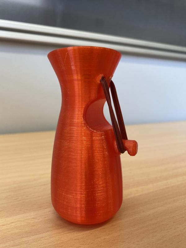 Fietsvaas bike handlebar vase