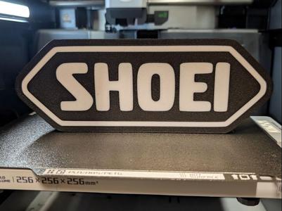 Lightbox Shoei – Decorative lamp, legendary helmet