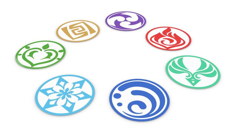 Genshin Impact Coasters