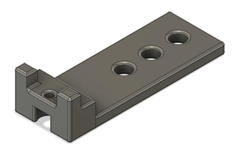 Webcam 2020 mount with through bolt