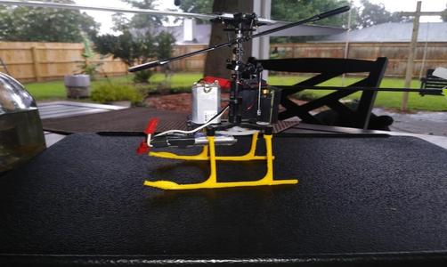 Blade 120 landing skids