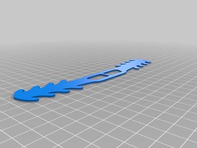 Mask strap_fast print