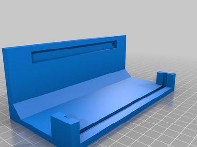 Landscape Lithophane Holder with LED Strip