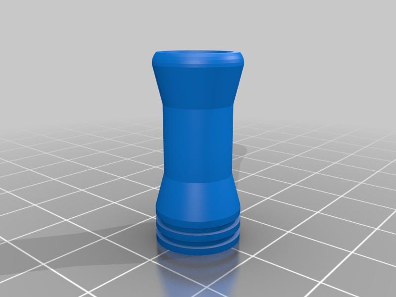 Vape Tip with 12.5mm Oring neck & Inner Spiral to reduce 'SpitBack or Hot Spit'