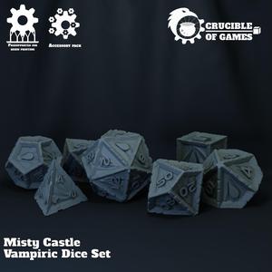 Misty Castle Vampiric Dice Set