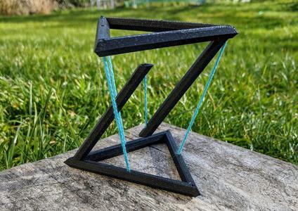 "Anti-Gravity" Structure - Tensegrity