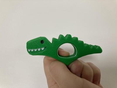 Dino Open Book Holder (Page Holder, Book Thing)