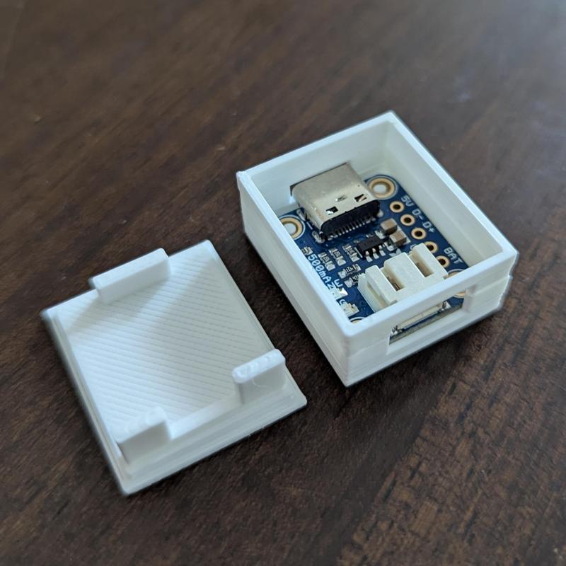 Adafruit Micro Lipo USB-C case