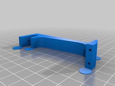 Kossel XL upgrade: Mount for Fixed bed levelling probe