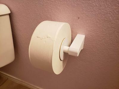 Jumbo Toilet Paper Holder and Spacers