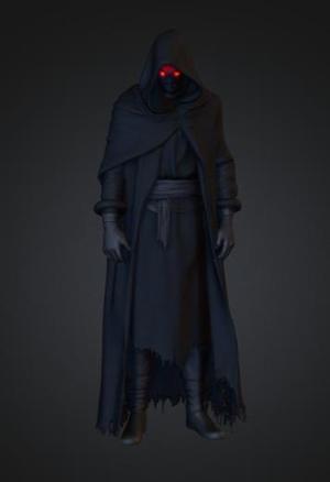 RED eye evil person.