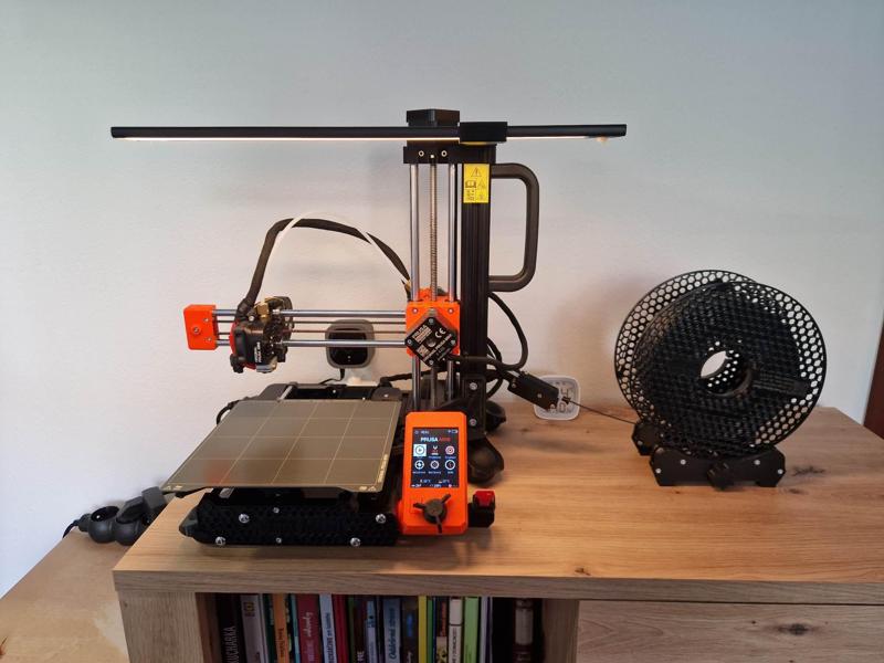 Prusa Mini+ LED Light Bar Mount