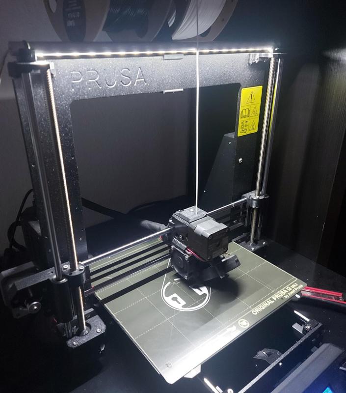 LED Bar Mount for Prusa i3