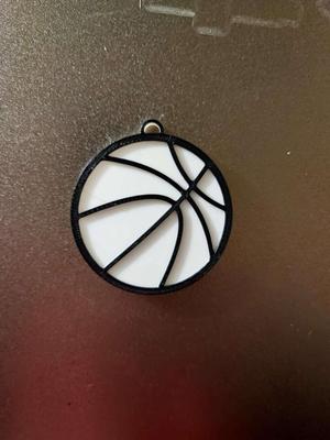 Basket Ball keychain