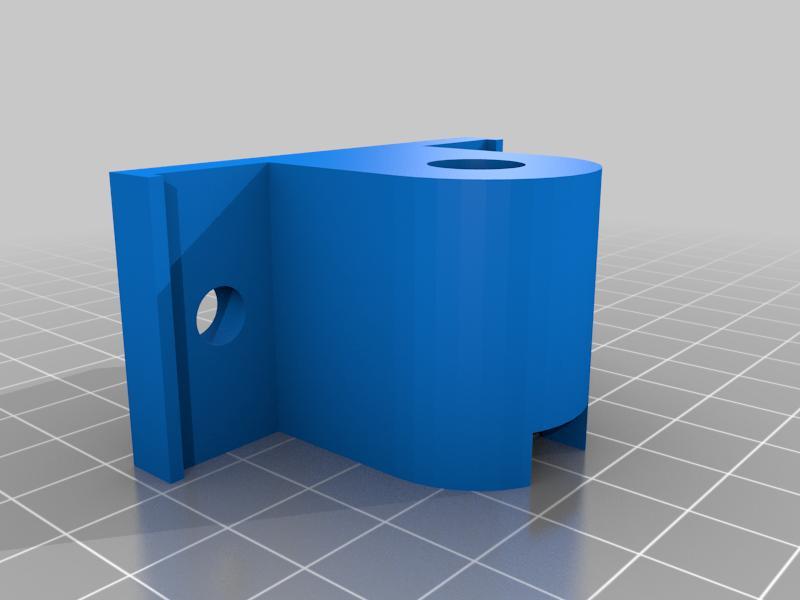 Nut holder with anti backlash for CNC 3018