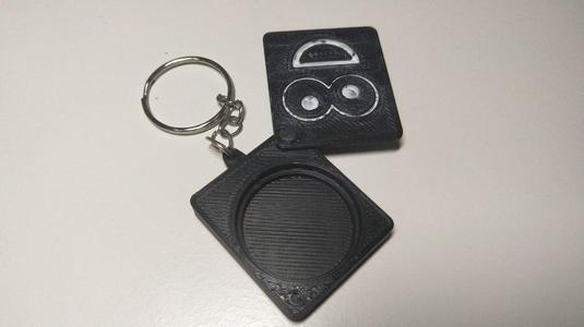 Coin Keychain Holder