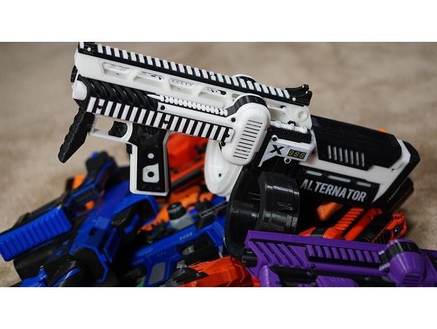 Hippogryph Alternator Foam dart blaster