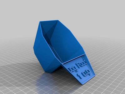 My Customized Measuring/Dog Food Scoop