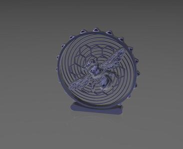 Honeycomb Guardian - P10 - Decor - Trinket - Quick Print Gift - 3D - NO SUPPORT