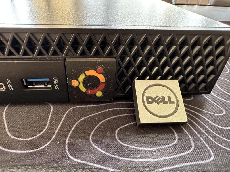 Dell OptiPlex 7050 MFF Faceplate Logo