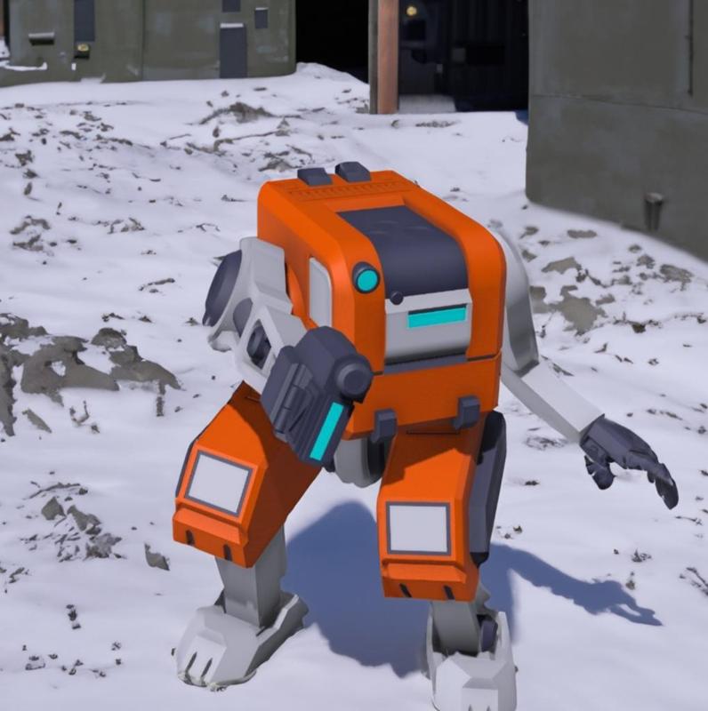 FR-1 "The Fridge" - 15mm Supportless Mech Miniature for FDM Printing