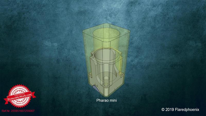 Pharaoh mini vaporizer box