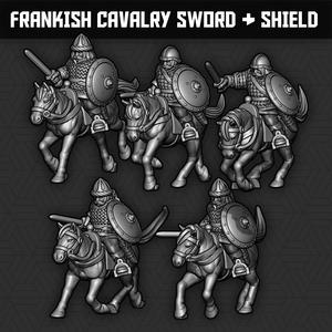 Frankish Cavalry Sword & Shield Units