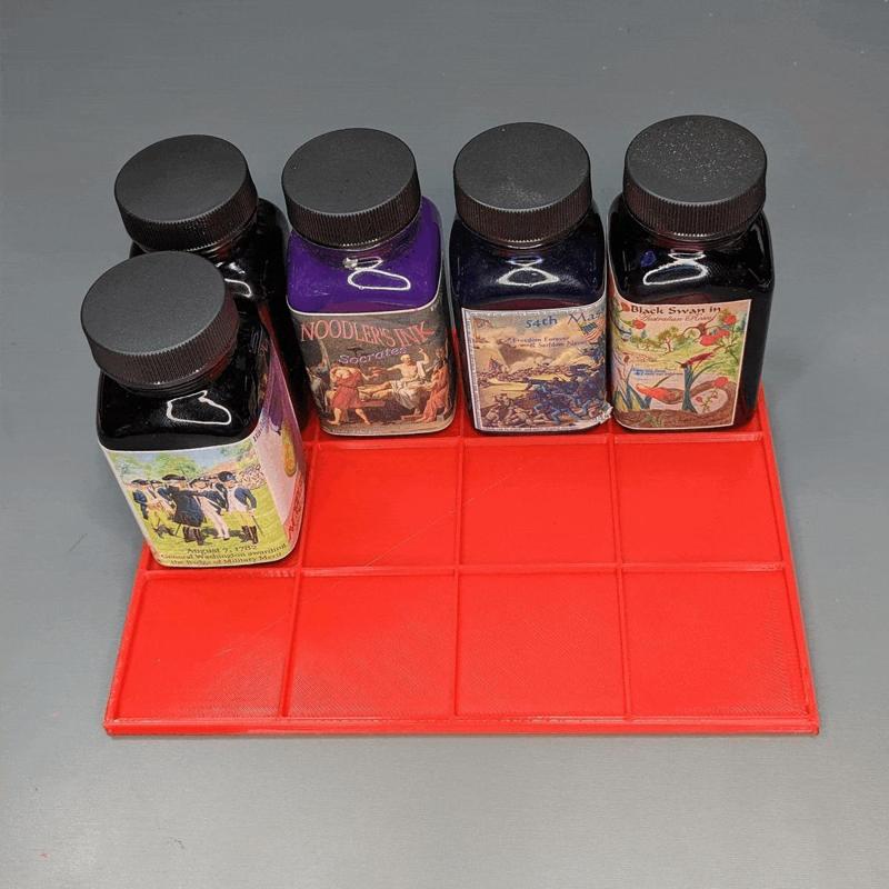 Noodlers 3oz Fountain Pen Ink organizer plate