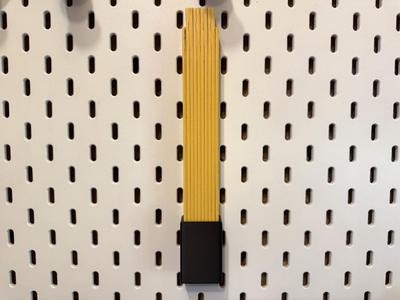 Skadis holder for Hultafors folding ruler G59/G61