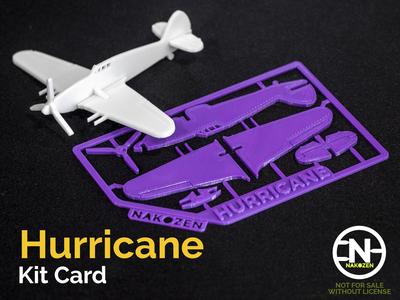 Hawker Hurricane Kit Card