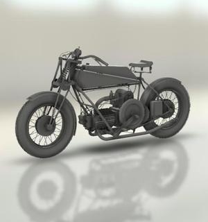 Moto-Guzzi C4V Normale 1924.
