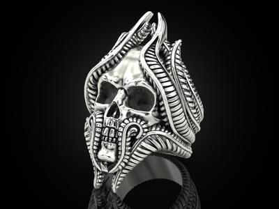 Ring skull tentacles