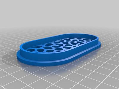 Ventilation Grill 100x50 Voronoi Version