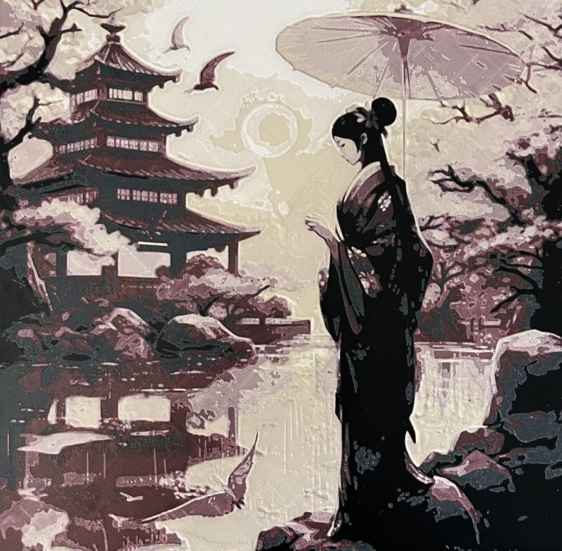 Japanese Stylize (Filament Painting)