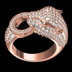Panther Head Hip Hop Ring