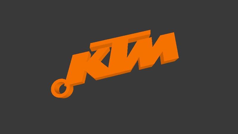 KTM Keychain